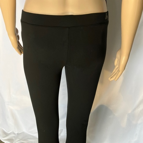 DKNY skinny black pants front print zippers - Picture 5 of 10
